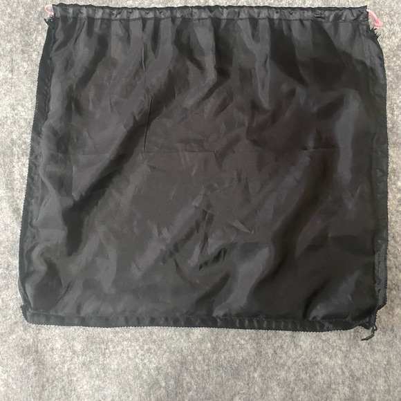 Betsey Johnson Dust Bag Storage Purse Shoes Travel Black 21 x 20” Drawstring - Picture 8 of 11